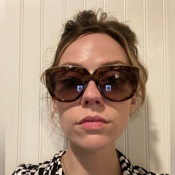 Valentino wayfarer sunglasses tortoise shell - Picture 7 of 7